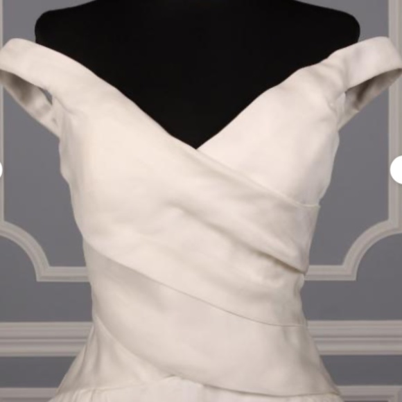 AUSTIN SCARLETT CHARLOTTE AS58 X WEDDING DRESS sz8 - Picture 3 of 13